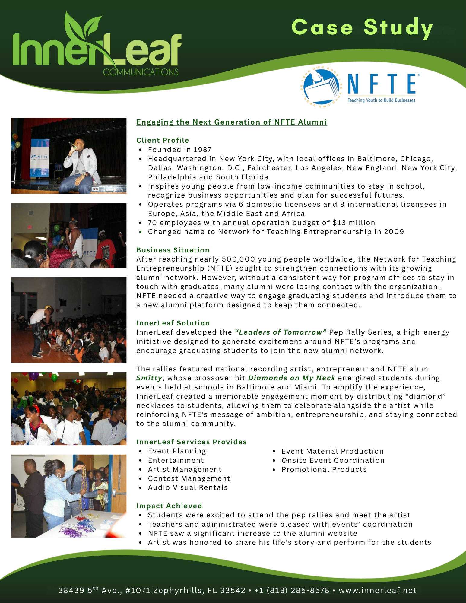 InnerLeaf Case Study - NFTE
